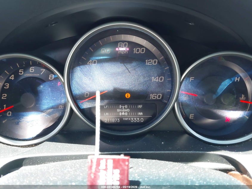 2005 Acura Rl VIN JH4KB16575C019709 IAAI salvage auction — FRONT END, Clear (New Mexico), sold $1,450 on 2026-07-20 (photo 7)