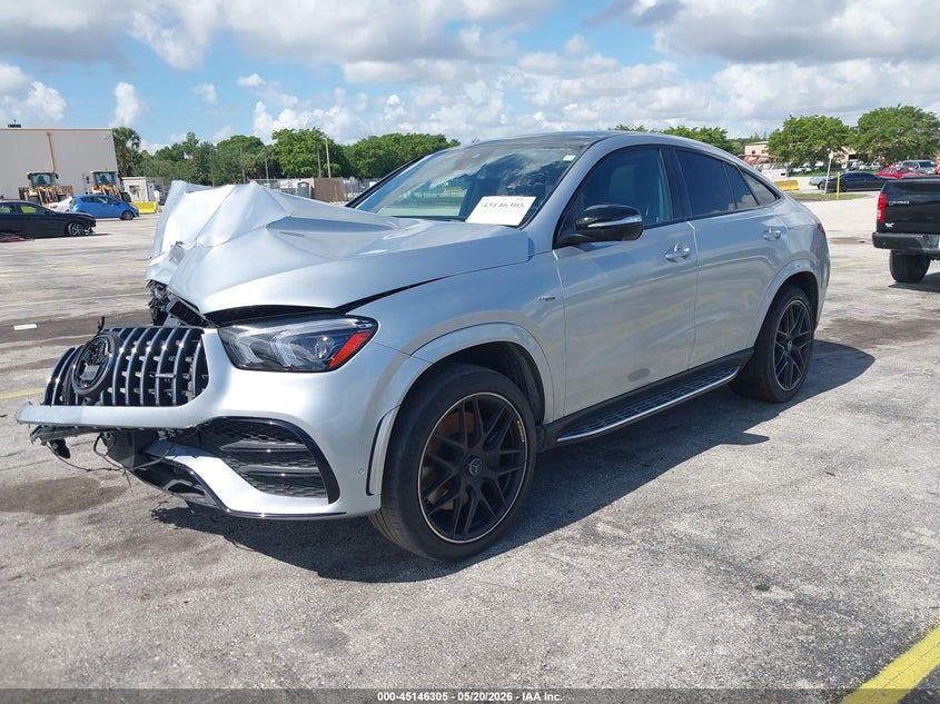 2023 Mercedes-benz Amg gle coupe VIN 4JGFD6BB7PA923382 IAAI salvage auction — RIGHT FRONT, Salvage (Arizona), sold $25,250 on 2026-07-30 (photo 2)