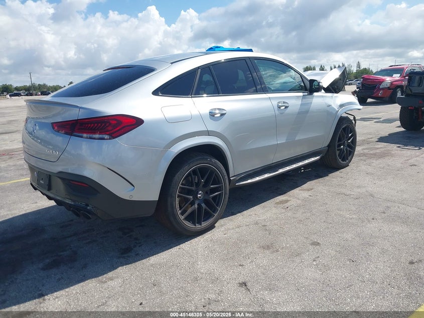 2023 Mercedes-benz Amg gle coupe VIN 4JGFD6BB7PA923382 IAAI salvage auction — RIGHT FRONT, Salvage (Arizona), sold $25,250 on 2026-07-30 (photo 4)