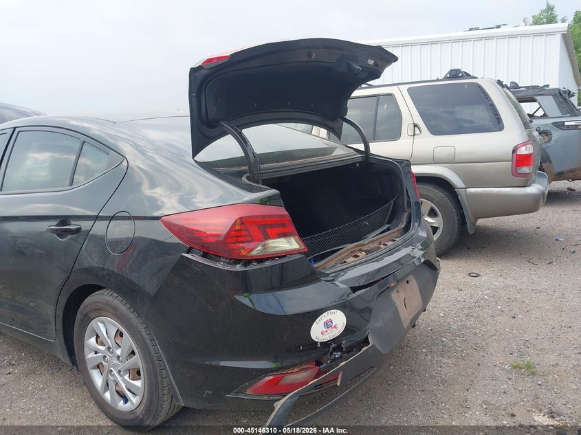 2019 Hyundai Elantra VIN KMHD74LF0KU762918 IAAI salvage auction — REAR END, Clear (Oklahoma), sold $2,200 on 2026-07-15 (photo 6)