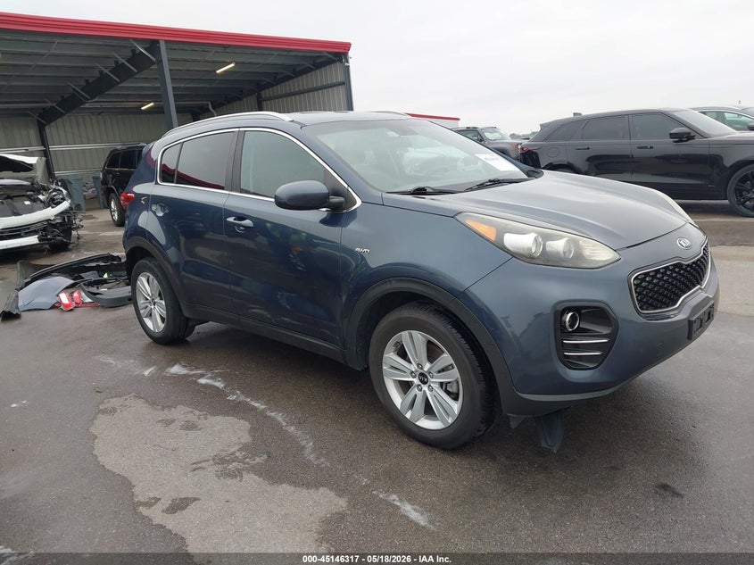 2017 Kia Sportage VIN KNDPMCACXH7240009 IAAI salvage auction — REAR END, Certificate Of Title (Nebraska), sold $3,400 on 2026-07-30 (photo 1)