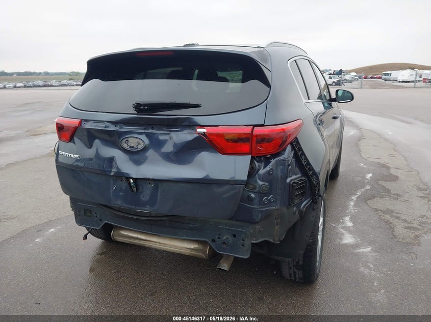 2017 Kia Sportage VIN KNDPMCACXH7240009 IAAI salvage auction — REAR END, Certificate Of Title (Nebraska), sold $3,400 on 2026-07-30 (photo 6)