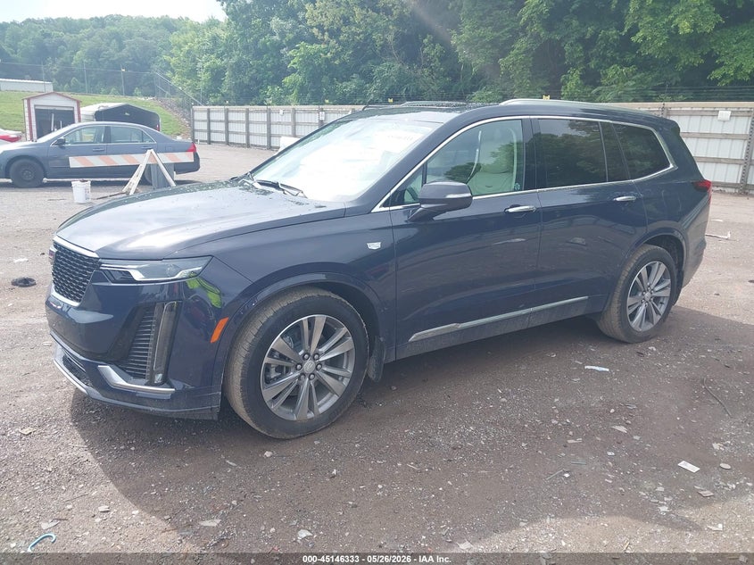 2025 Cadillac Xt6 VIN 1GYKPDRS1SZ131849 IAAI salvage auction — SIDE, Salvage Title, sold $14,100 on 2026-07-08 (photo 2)