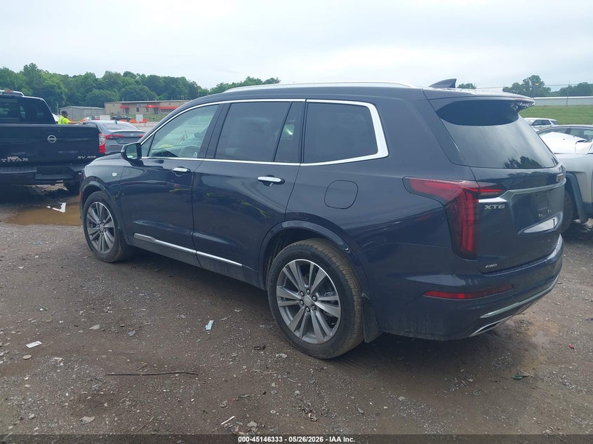 2025 Cadillac Xt6 VIN 1GYKPDRS1SZ131849 IAAI salvage auction — SIDE, Salvage Title, sold $14,100 on 2026-07-08 (photo 3)