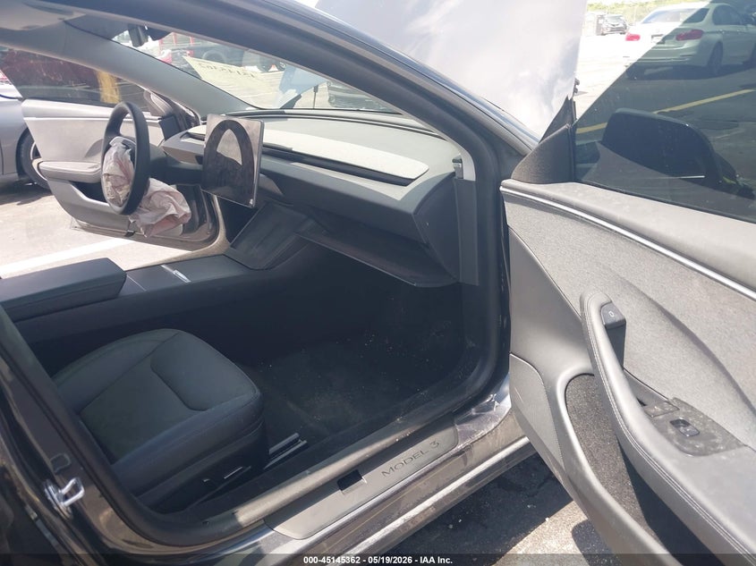 2025 Tesla Model 3 VIN 5YJ3E1EA7SF008932 IAAI salvage auction — FRONT END, Rebuildable (Florida), sold $12,450 on 2026-07-16 (photo 5)