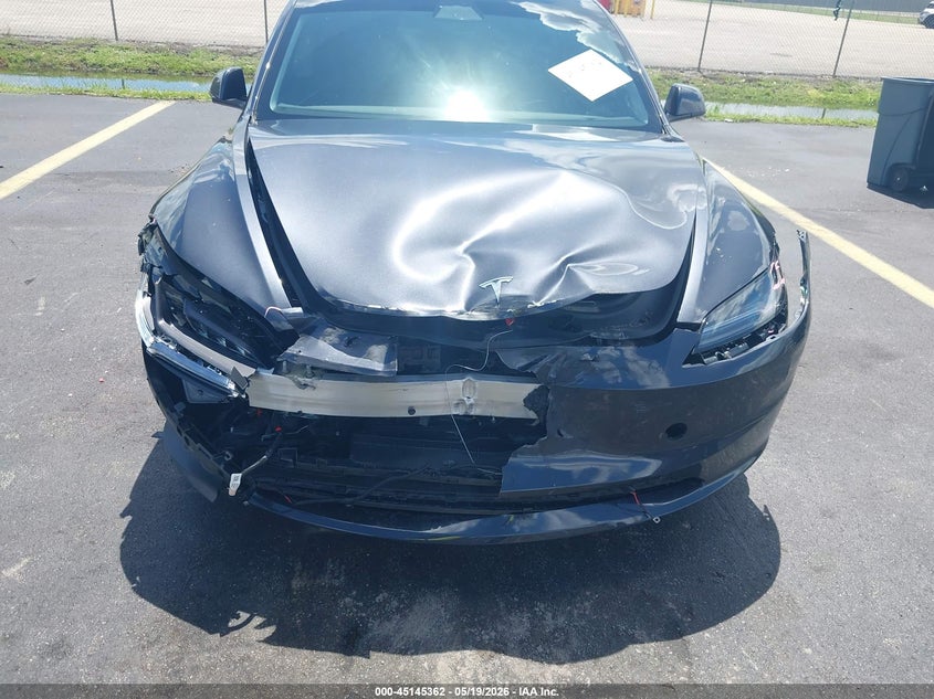 2025 Tesla Model 3 VIN 5YJ3E1EA7SF008932 IAAI salvage auction — FRONT END, Rebuildable (Florida), sold $12,450 on 2026-07-16 (photo 6)