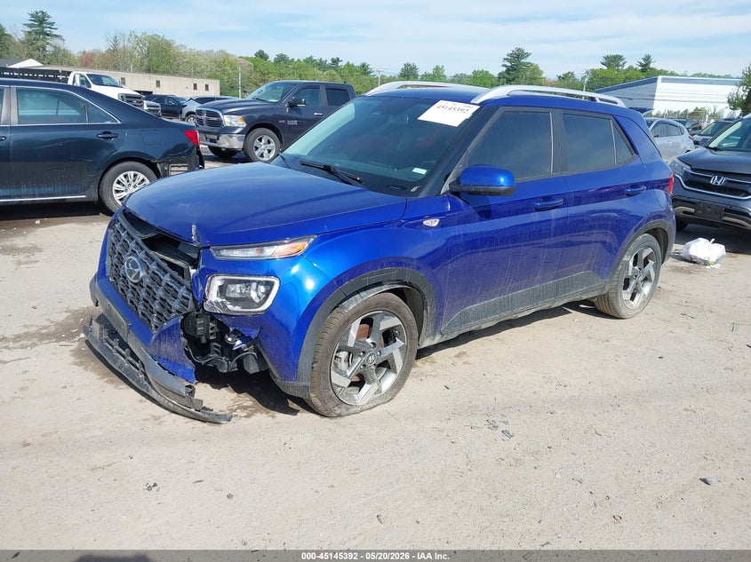 2023 Hyundai Venue VIN KMHRC8A33PU218972 IAAI salvage auction — FRONT END, Salvage (Colorado), sold $3,650 on 2026-07-29 (photo 2)