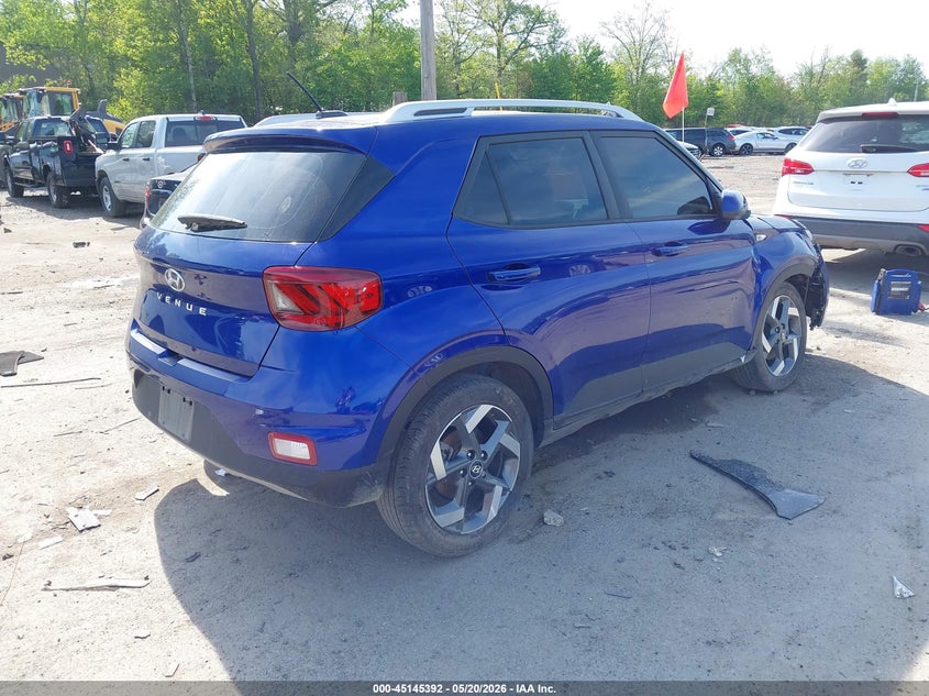 2023 Hyundai Venue VIN KMHRC8A33PU218972 IAAI salvage auction — FRONT END, Salvage (Colorado), sold $3,650 on 2026-07-29 (photo 4)