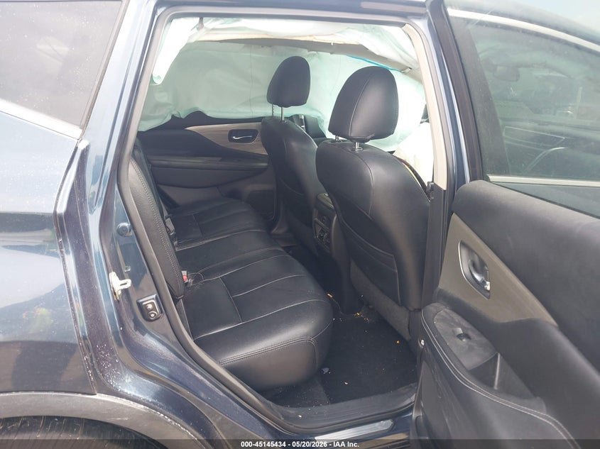 2017 Nissan Murano VIN 5N1AZ2MG1HN122356 IAAI salvage auction — FRONT END, Salvage (Texas), sold $575 on 2026-07-09 (photo 8)