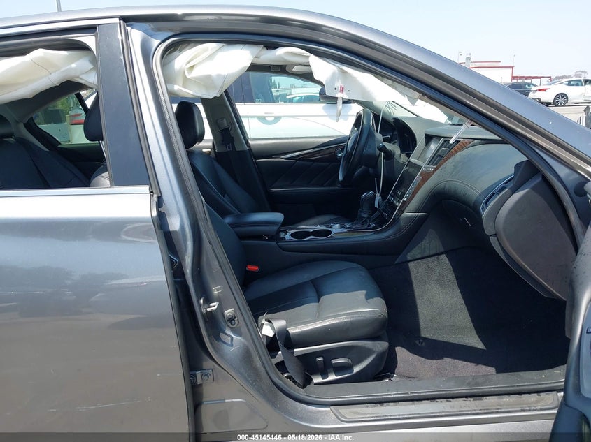 2018 Infiniti Q50 VIN JN1EV7APXJM352205 IAAI salvage auction — RIGHT SIDE, Salvage (California), sold $475 on 2026-07-09 (photo 5)
