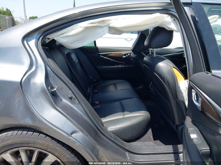 2018 Infiniti Q50 VIN JN1EV7APXJM352205 IAAI salvage auction — RIGHT SIDE, Salvage (California), sold $475 on 2026-07-09 (photo 8)