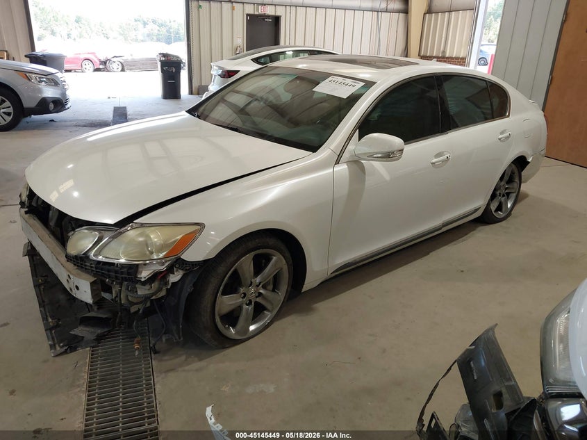 2008 Lexus Gs VIN JTHBE96S380038114 IAAI salvage auction — RIGHT REAR, Salvage (North Carolina), sold $600 on 2026-07-09 (photo 2)