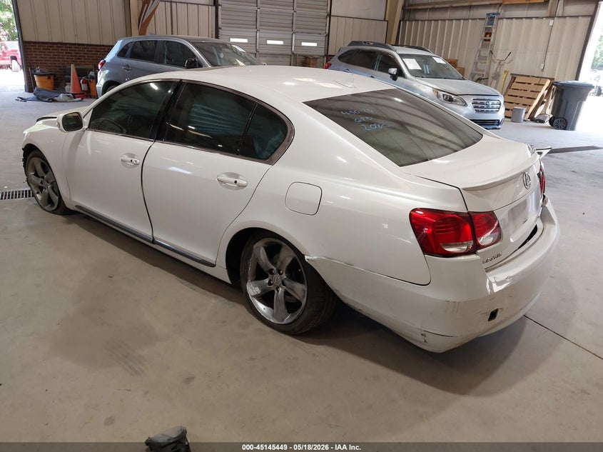 2008 Lexus Gs VIN JTHBE96S380038114 IAAI salvage auction — RIGHT REAR, Salvage (North Carolina), sold $600 on 2026-07-09 (photo 3)