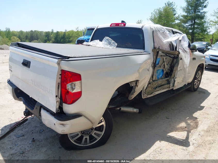 2020 Toyota Tundra VIN 5TFAY5F19LX906914 IAAI salvage auction — SIDE, Salvage (Massachusetts), sold $12,600 on 2026-07-25 (photo 4)