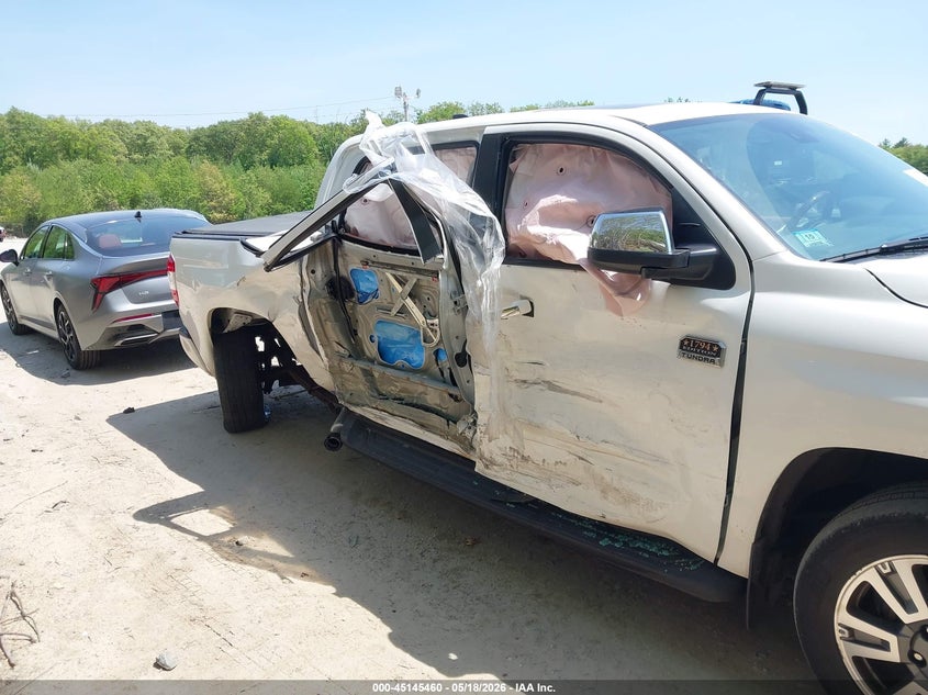 2020 Toyota Tundra VIN 5TFAY5F19LX906914 IAAI salvage auction — SIDE, Salvage (Massachusetts), sold $12,600 on 2026-07-25 (photo 6)