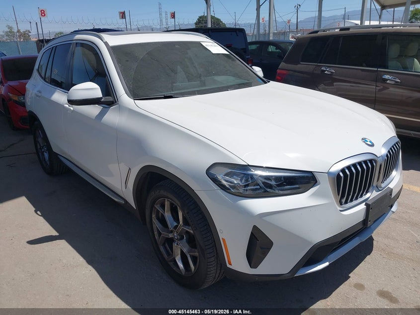 2024 BMW X3 VIN WBX57DP04RN276070 IAAI salvage auction — REAR END, Salvage (California), sold $23,800 on 2026-07-09 (photo 1)