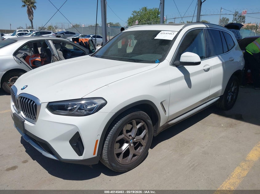 2024 BMW X3 VIN WBX57DP04RN276070 IAAI salvage auction — REAR END, Salvage (California), sold $23,800 on 2026-07-09 (photo 2)