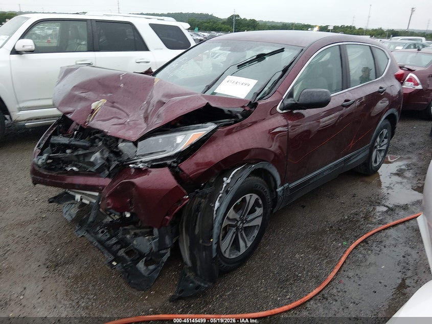 2017 Honda Cr-v VIN 7FARW5H3XHE012238 IAAI salvage auction — FRONT END, Salvage (Oklahoma), sold $2,650 on 2026-08-02 (photo 2)