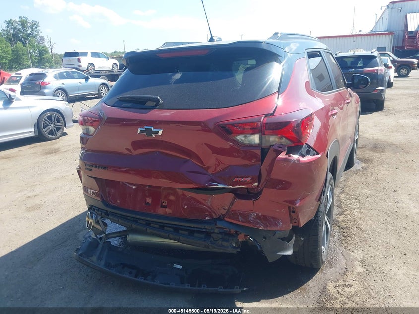 2023 Chevrolet Trailblazer VIN KL79MUSL9PB050885 IAAI salvage auction — REAR END, Salvage - 75% Or Less (Maryland), sold $9,650 on 2026-07-08 (photo 6)