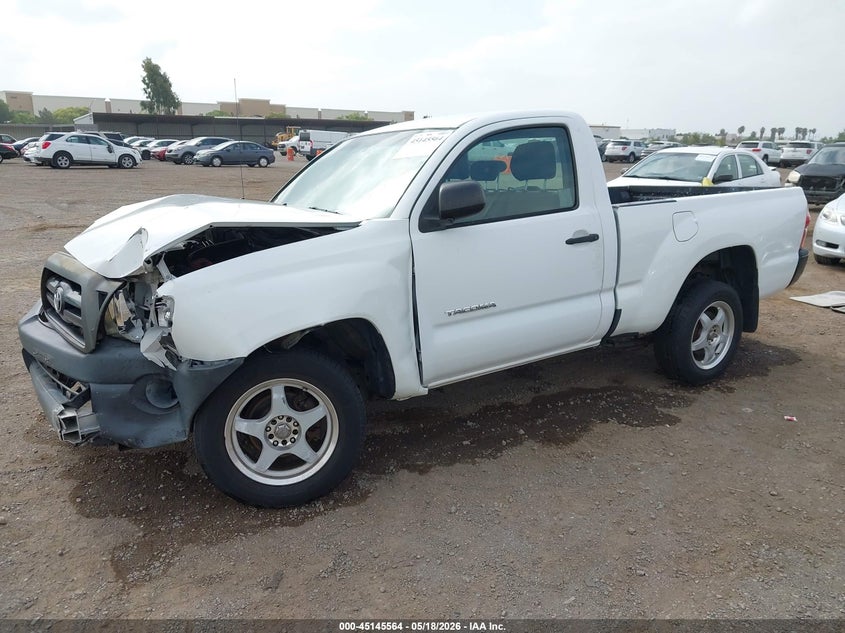 2006 Toyota Tacoma VIN 5TENX22N56Z245035 IAAI salvage auction — FRONT END, Salvage (California), sold $2,650 on 2026-07-12 (photo 2)
