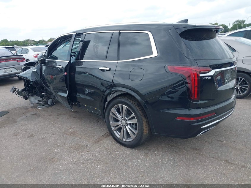 2022 Cadillac Xt6 VIN 1GYKPCRS8NZ179542 IAAI salvage auction — LEFT FRONT, Salvage (Texas), sold $2,450 on 2026-07-09 (photo 3)