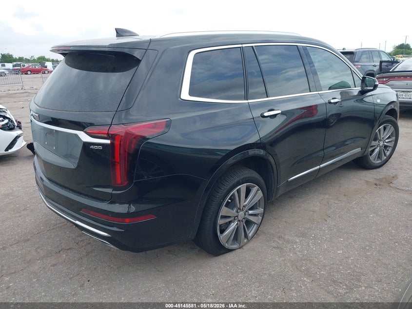 2022 Cadillac Xt6 VIN 1GYKPCRS8NZ179542 IAAI salvage auction — LEFT FRONT, Salvage (Texas), sold $2,450 on 2026-07-09 (photo 4)