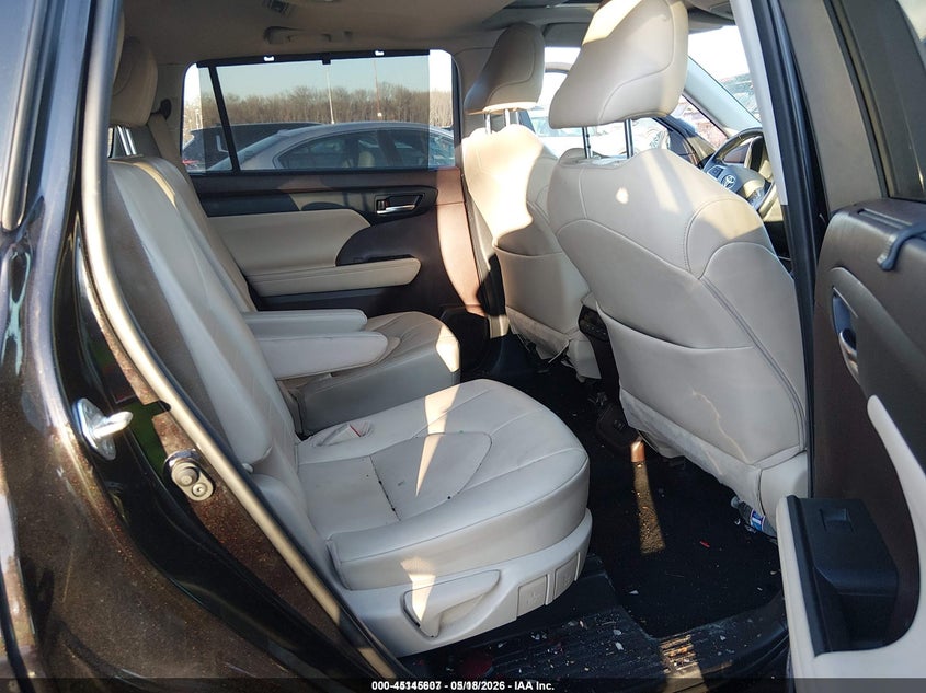 2020 Toyota Highlander VIN 5TDGZRAHXLS003907 IAAI salvage auction — FRONT END, Clear (New Jersey), sold $11,100 on 2026-07-20 (photo 8)