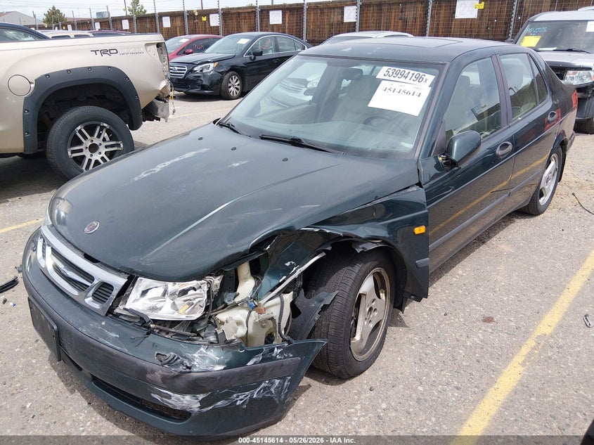1999 Saab 9-5 VIN YS3ED48E0X3003239 IAAI salvage auction — LEFT FRONT, Salvage (Colorado), sold $150 on 2026-07-14 (photo 2)