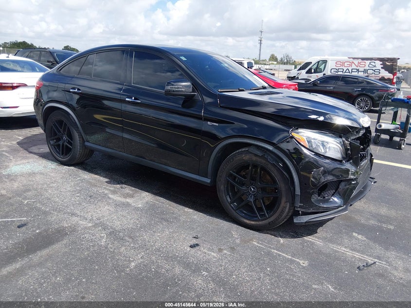 2017 Mercedes-benz Amg gle coupe VIN 4JGED6EB3HA084162 — IAAI salvage auction photo