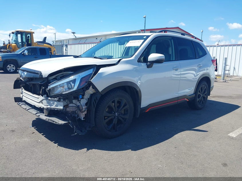 2020 Subaru Forester VIN JF2SKARC5LH598499 IAAI salvage auction — FRONT END, Salvage (Oregon), sold $5,350 on 2026-07-07 (photo 2)