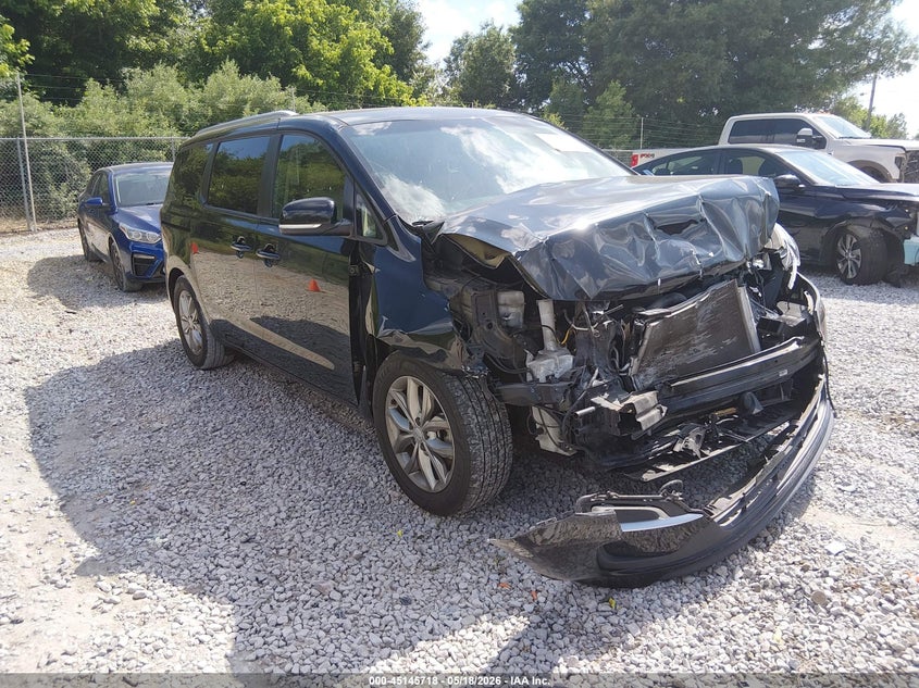 2019 Kia SEDONA VIN KNDMB5C19K6511364 IAAI salvage auction — FRONT END, Salvage (Alabama), sold $1,150 on 2026-07-14 (photo 1)