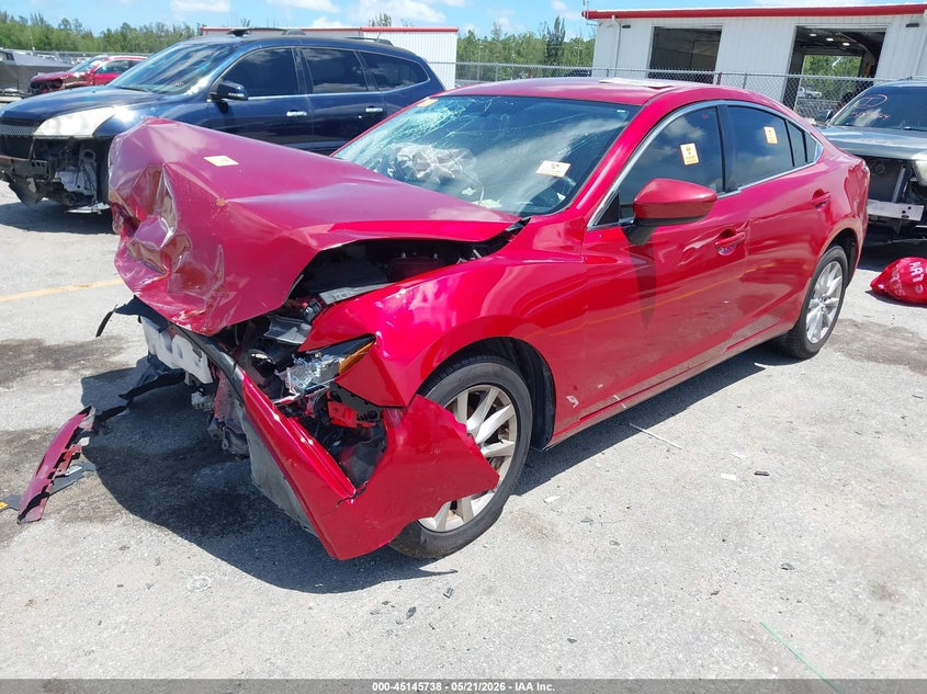 2016 Mazda 6 VIN JM1GJ1U58G1420228 IAAI salvage auction — FRONT END, Rebuildable (Florida), sold $200 on 2026-07-13 (photo 2)
