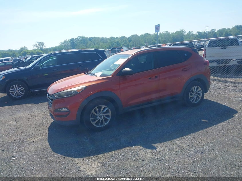 2016 Hyundai Tucson VIN KM8J33A43GU179194 IAAI salvage auction — THEFT, Salvage - Greater Than 75% (Maryland), sold $2,450 on 2026-07-20 (photo 2)