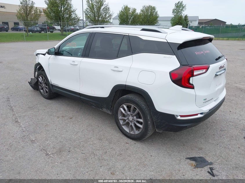 2022 Gmc Terrain VIN 3GKALVEV0NL160486 IAAI salvage auction — FRONT END, Mv-907A (New York), sold $7,150 on 2026-07-28 (photo 3)