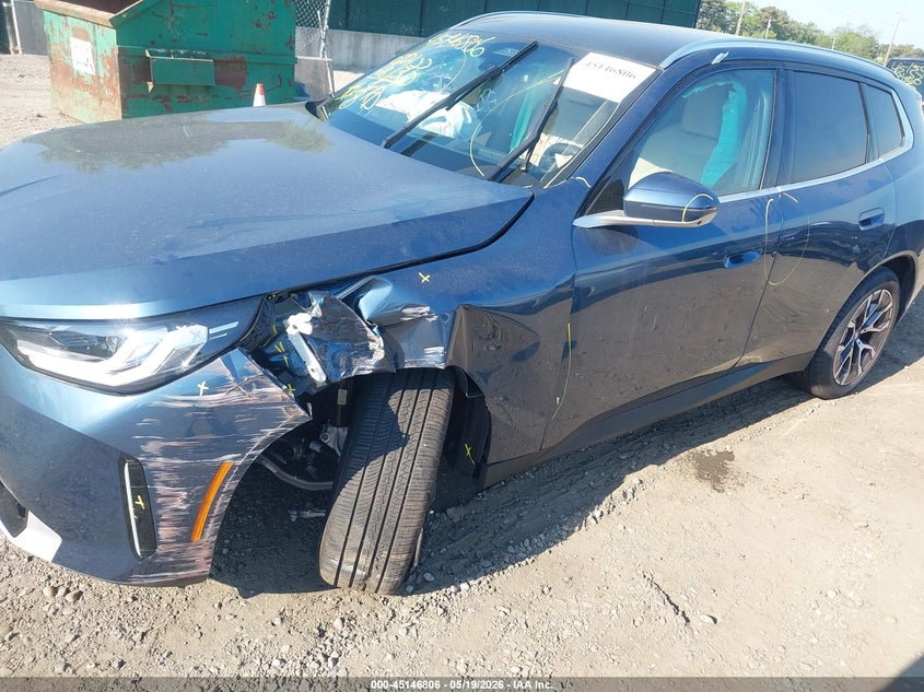 2025 BMW X3 VIN 5UX53GP09S9031210 IAAI salvage auction — FRONT & REAR, Mv-907A (New York), sold $25 on 2026-07-28 (photo 6)