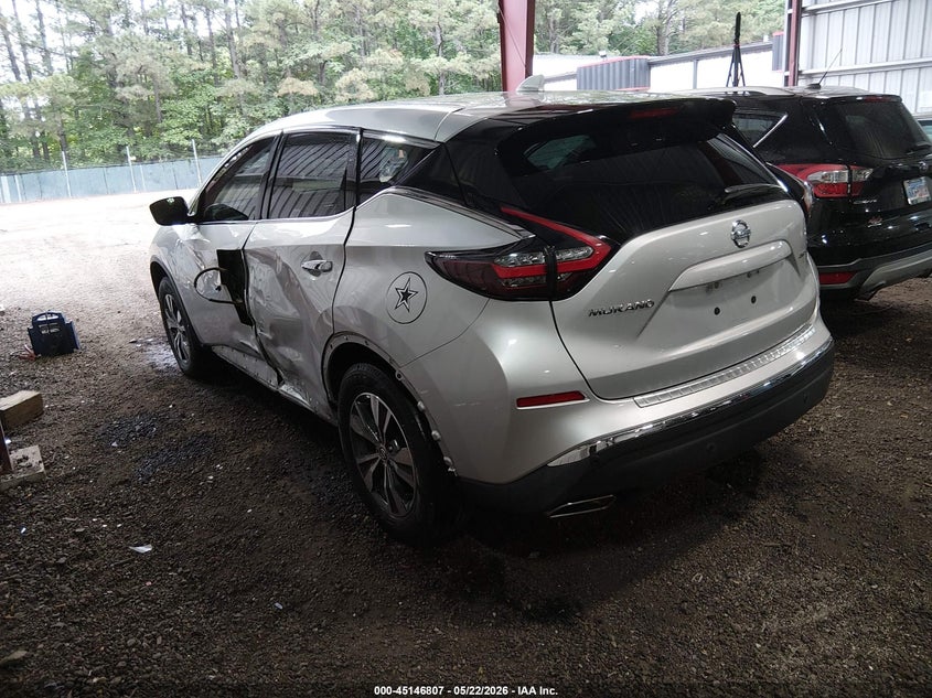 2021 Nissan Murano VIN 5N1AZ2AS7MC125888 IAAI salvage auction — LEFT SIDE, Salvage (Virginia), sold $3,150 on 2026-07-19 (photo 3)