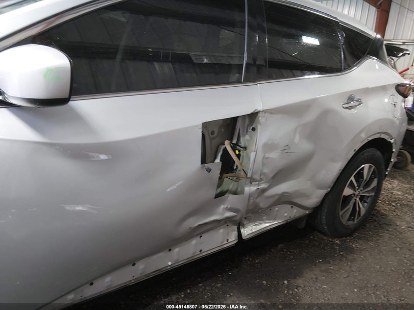 2021 Nissan Murano VIN 5N1AZ2AS7MC125888 IAAI salvage auction — LEFT SIDE, Salvage (Virginia), sold $3,150 on 2026-07-19 (photo 6)