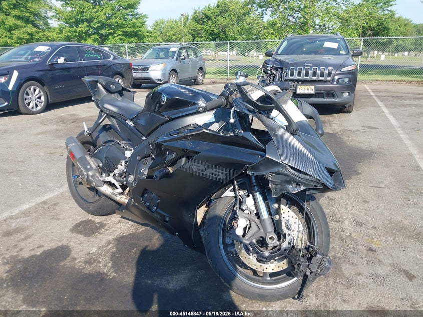 2020 Yamaha Yzf VIN JYARJ28E3LA007311 IAAI salvage auction — FRONT END, Salvage (New Jersey), sold $4,550 on 2026-07-15 (photo 1)