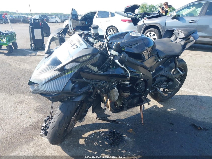 2020 Yamaha Yzf VIN JYARJ28E3LA007311 IAAI salvage auction — FRONT END, Salvage (New Jersey), sold $4,550 on 2026-07-15 (photo 2)
