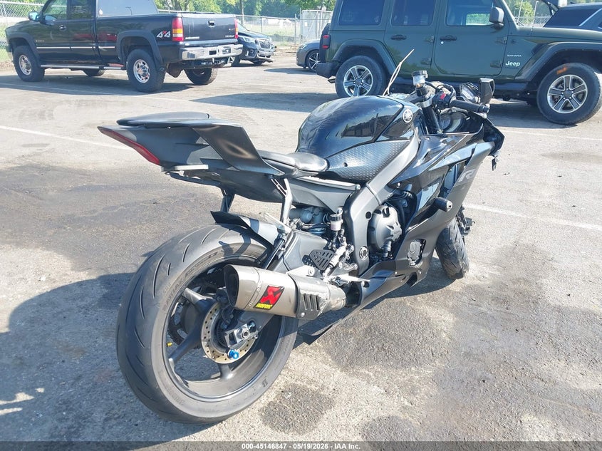 2020 Yamaha Yzf VIN JYARJ28E3LA007311 IAAI salvage auction — FRONT END, Salvage (New Jersey), sold $4,550 on 2026-07-15 (photo 4)