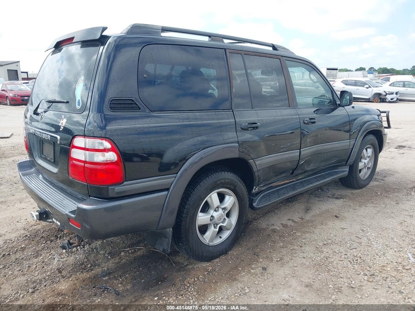 2004 Toyota Land cruiser VIN JTEHT05J742067096 IAAI salvage auction — SIDE, Salvage (Alabama), sold $6,000 on 2026-07-21 (photo 4)