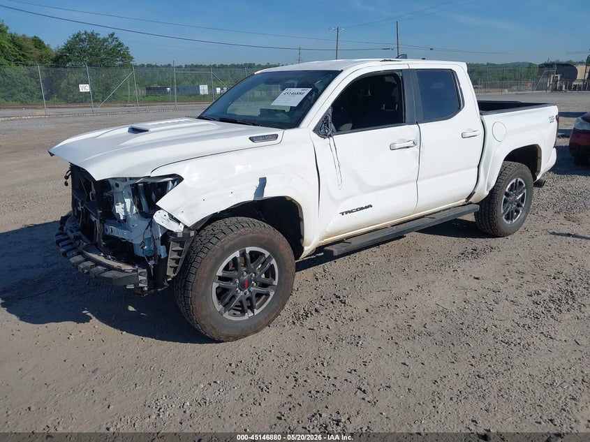 2025 Toyota Tacoma VIN 3TYLC5LN9ST018526 IAAI salvage auction — FRONT END, Salvage (North Carolina), sold $16,300 on 2026-07-09 (photo 2)