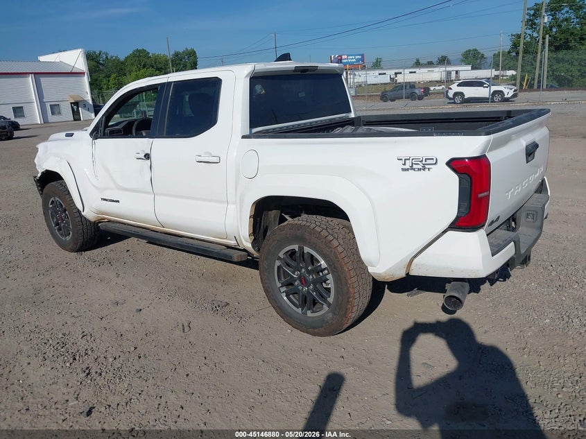 2025 Toyota Tacoma VIN 3TYLC5LN9ST018526 IAAI salvage auction — FRONT END, Salvage (North Carolina), sold $16,300 on 2026-07-09 (photo 3)