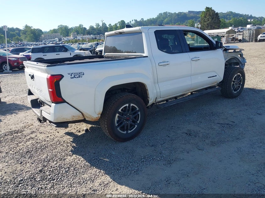 2025 Toyota Tacoma VIN 3TYLC5LN9ST018526 IAAI salvage auction — FRONT END, Salvage (North Carolina), sold $16,300 on 2026-07-09 (photo 4)
