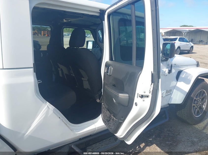 2023 Jeep Gladiator VIN 1C6HJTFGXPL535679 IAAI salvage auction — FRONT END, Certificate Of Destruction (Florida), sold $7,400 on 2026-07-30 (photo 8)