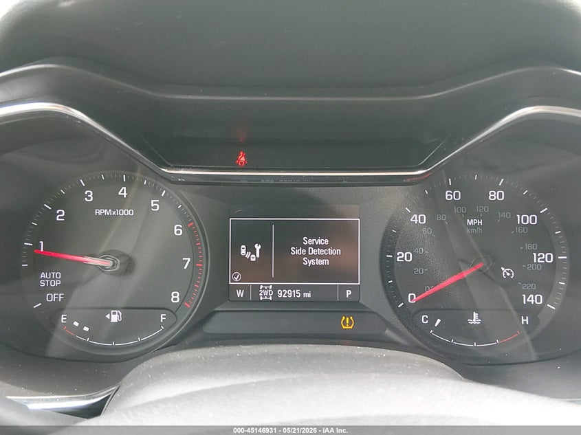 2021 Chevrolet Trailblazer VIN KL79MRSLXMB032484 IAAI salvage auction — LEFT REAR, Mv-907A (New York), sold $4,000 on 2026-07-07 (photo 7)