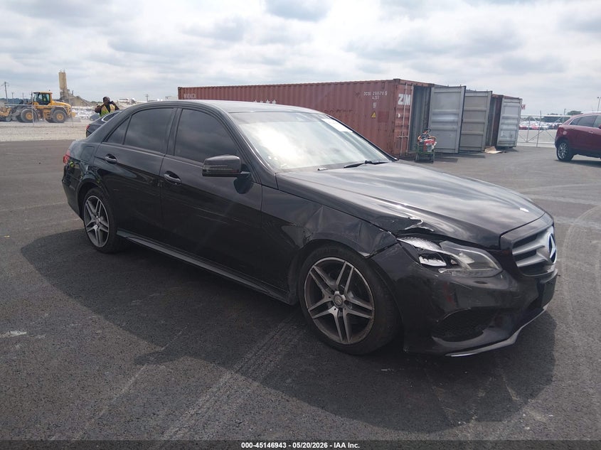 2015 Mercedes-benz E-klasse VIN WDDHF8JBXFB133593 IAAI salvage auction — RIGHT FRONT, Salvage (Illinois), sold $1,900 on 2026-07-28 (photo 1)