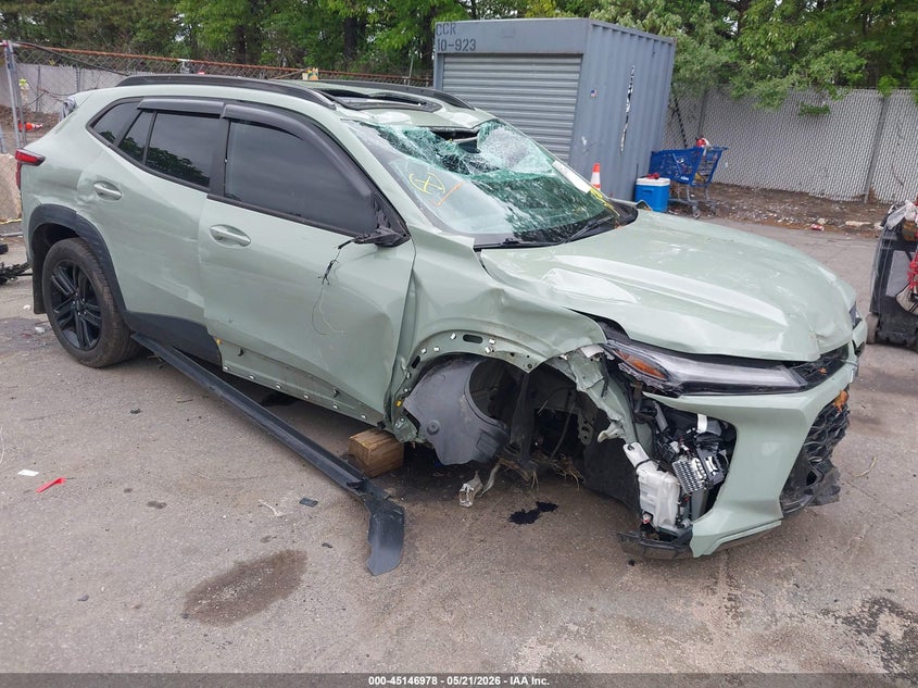 2024 Chevrolet Trax VIN KL77LKE22RC197113 IAAI salvage auction — FRONT END, Mv-907A (New York), sold $1,700 on 2026-07-07 (photo 1)