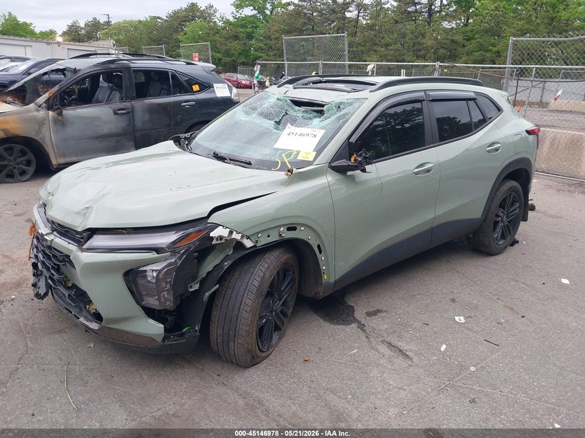 2024 Chevrolet Trax VIN KL77LKE22RC197113 IAAI salvage auction — FRONT END, Mv-907A (New York), sold $1,700 on 2026-07-07 (photo 2)