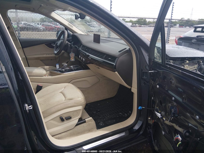 2017 Audi Q7 VIN WA1AHAF79HD048912 IAAI salvage auction — FRONT END, Salvage (Louisiana), sold $4,050 on 2026-07-24 (photo 5)